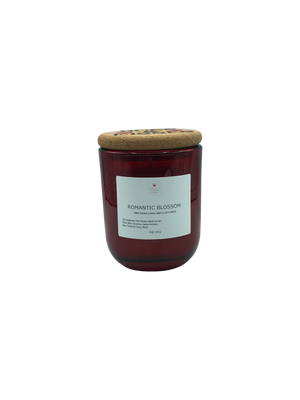 Rose Blossom Scented Candle